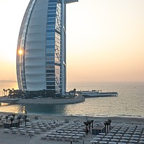 Strand des Jumeirah Beach Hotel