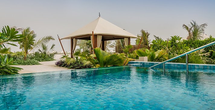 Al Bahar Tented Beach Pool Villa - Al Hamra Beach