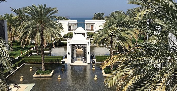 Deluxe Club with Terrace Blick - The Chedi - Muscat
