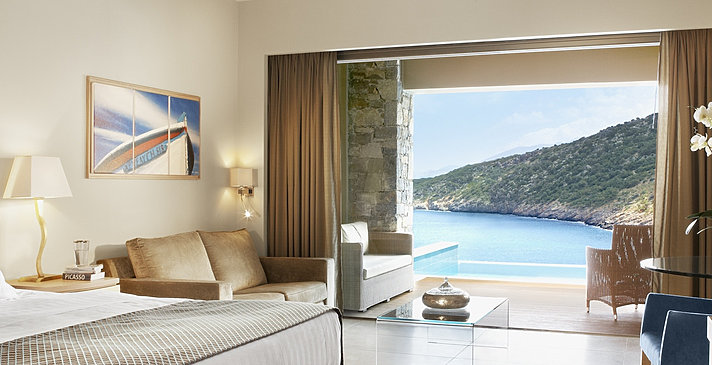 Deluxe Room Sea View mit Pool - Daios Cove 