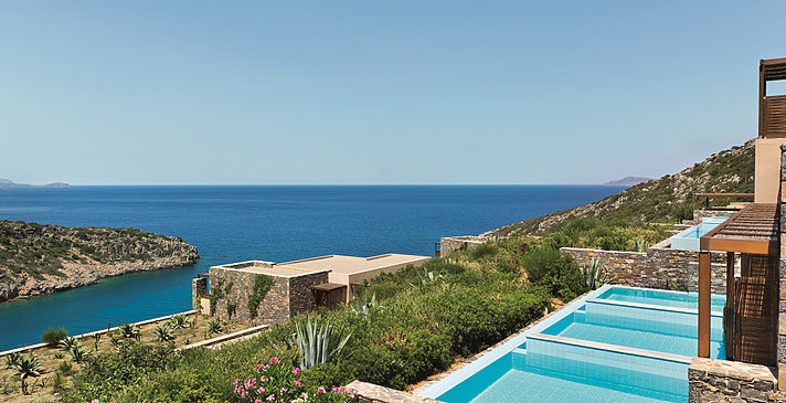 Deluxe Room Sea View mit Pool - Daios Cove