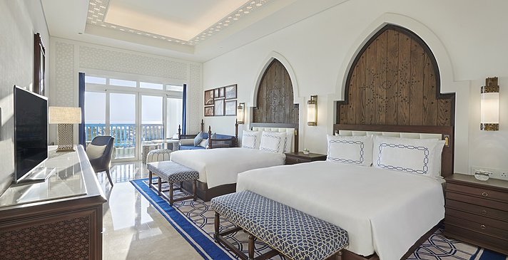 Guest Room Sea View (Queen) - Hilton Salwa Beach Resort