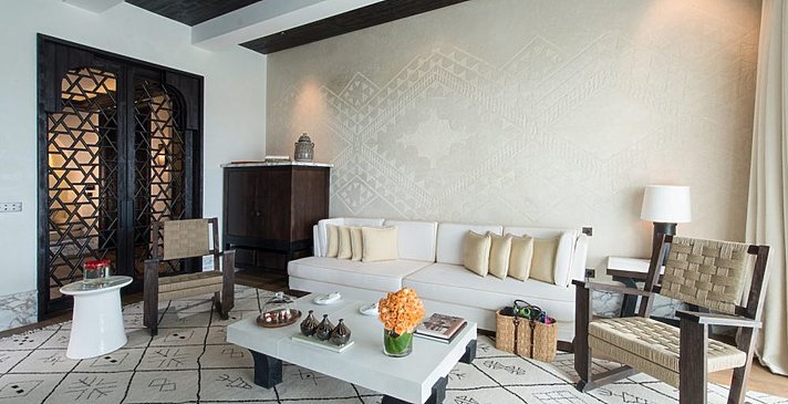 Mandarin Oriental Marrakech - Atlas Suite Wohnzimmer