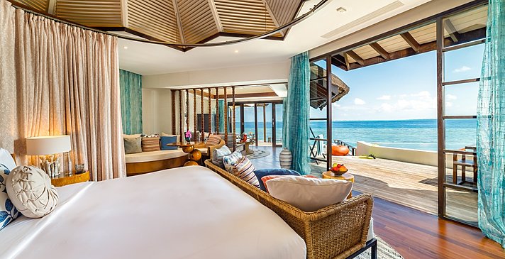 Ocean Pool Suite Schlafzimmer - Ozen Reserve Bolifushi