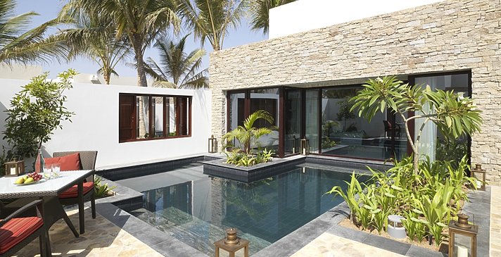 One Bedroom Garden View Pool Villa Außenbereich - Al Baleed Resort Salalah by Anantara