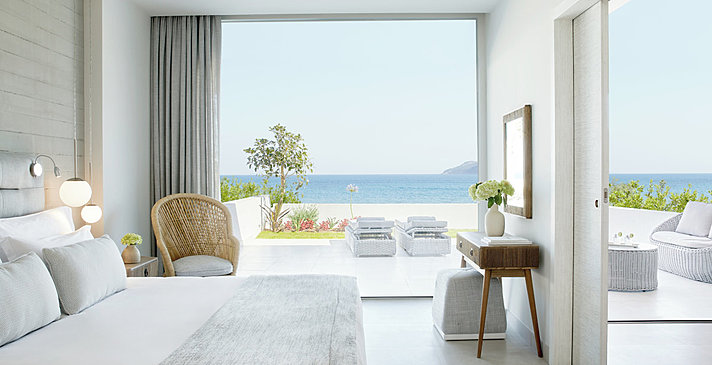 One Bedroom Suite Private Garden Sea View - Ikos Aria