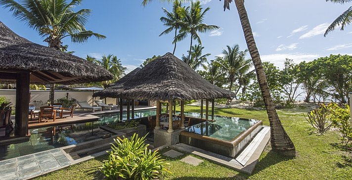 Pool Villa - 2 Bedroom Außenbereich - Constance Lemuria Seychelles