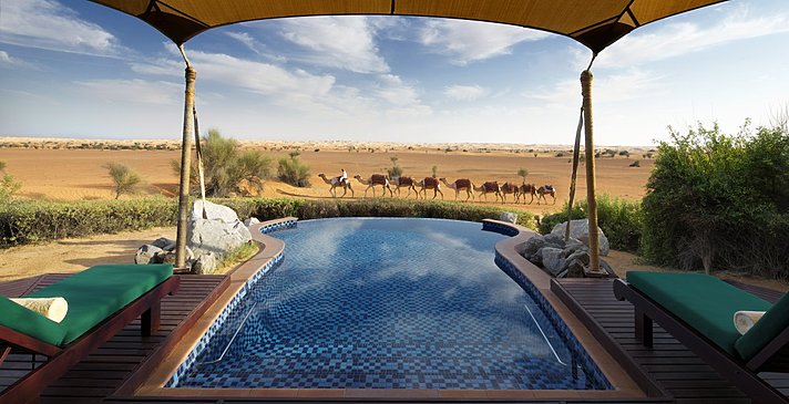 Privatpool Bedouin Suite - Al Maha Desert Resort & Spa