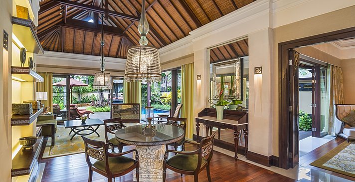 Gardenia Villa Wohnzimmer - The St. Regis Bali Resort 