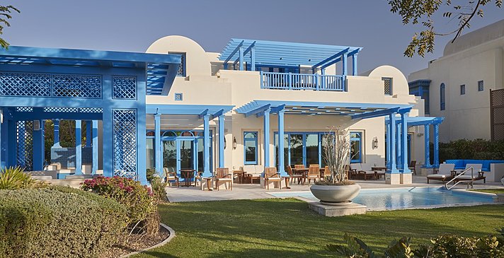 Two Bedroom Beach Villa mit Pool - Hilton Salwa Beach Resort