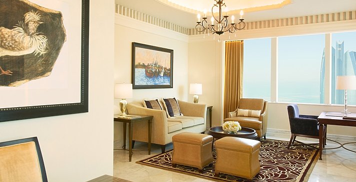 Wohnzimmer St. Regis Suite - The St. Regis Abu Dhabi
