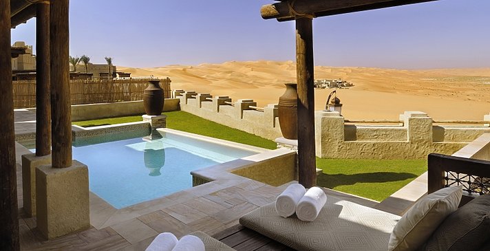 One Bedroom Anantara Pool Villa - Qasr Al Sarab Desert Resort by Anantara