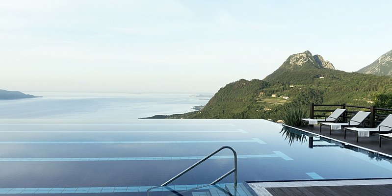 Infinity Pool - Lefay Resort & SPA Lago di Garda